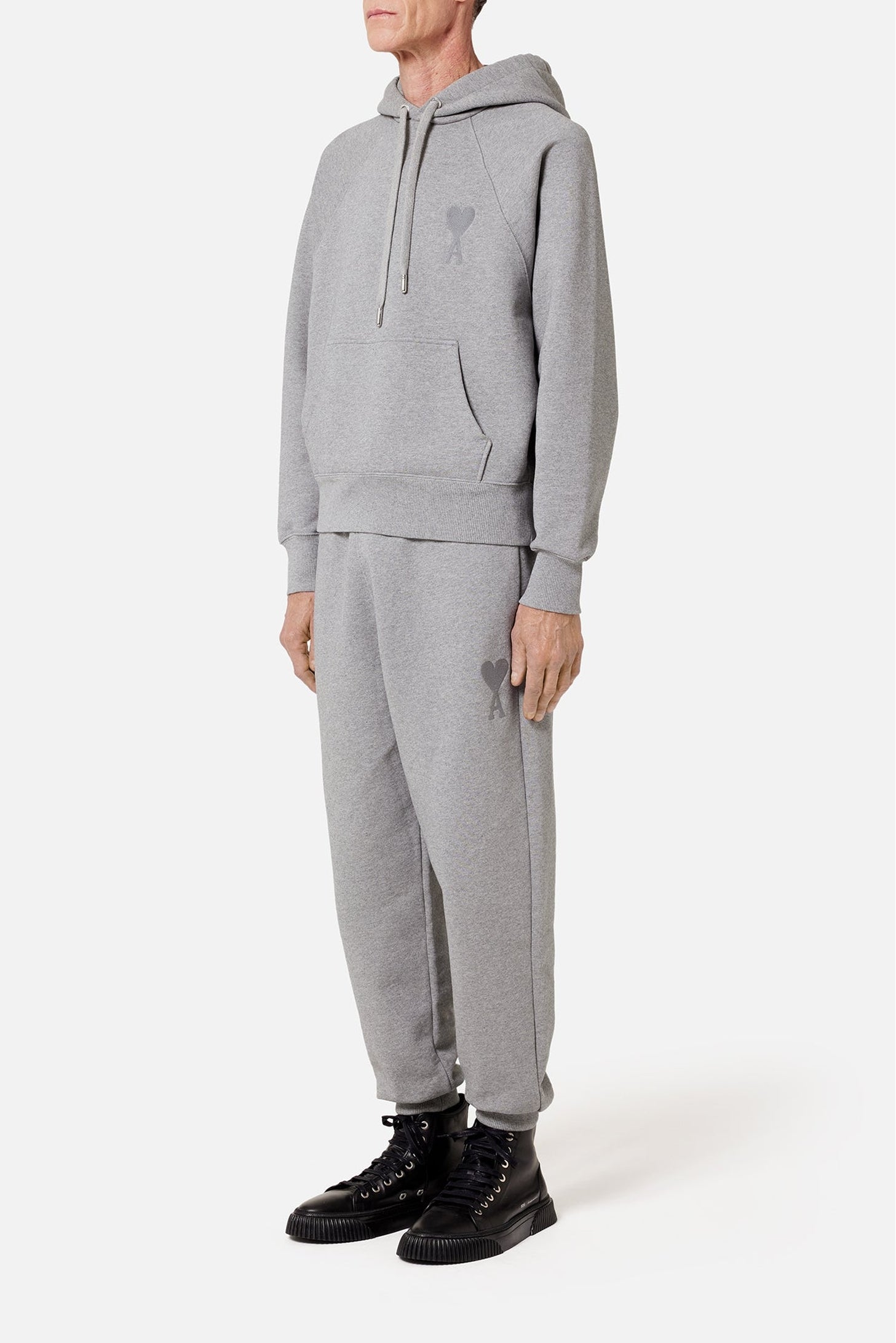 Sweat à capuche Ami de Cœur - Heather Grey