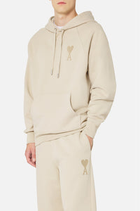 Sweat à capuche Ami de Cœur - Beige