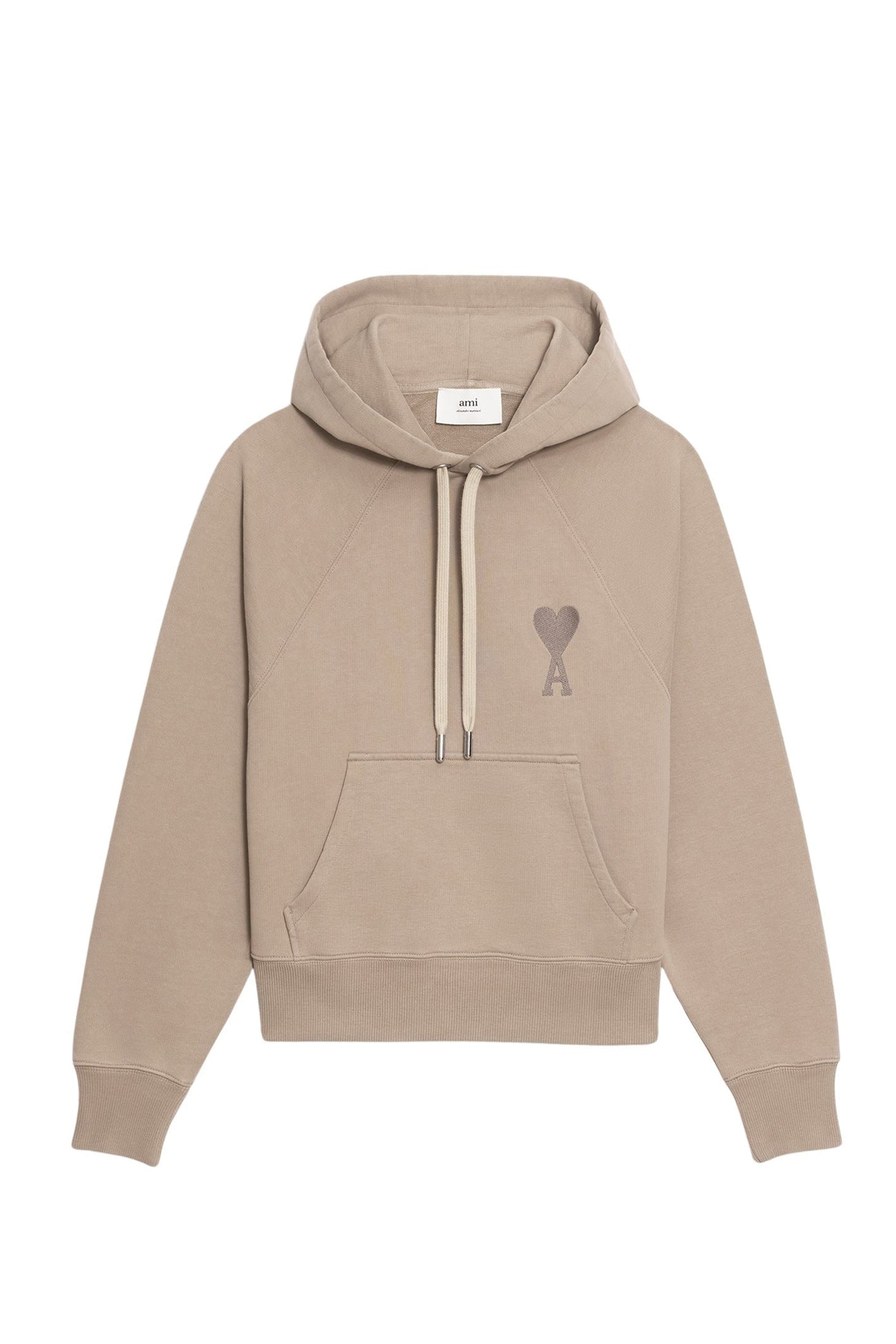 Sweat à capuche Ami de Cœur - Dark Beige