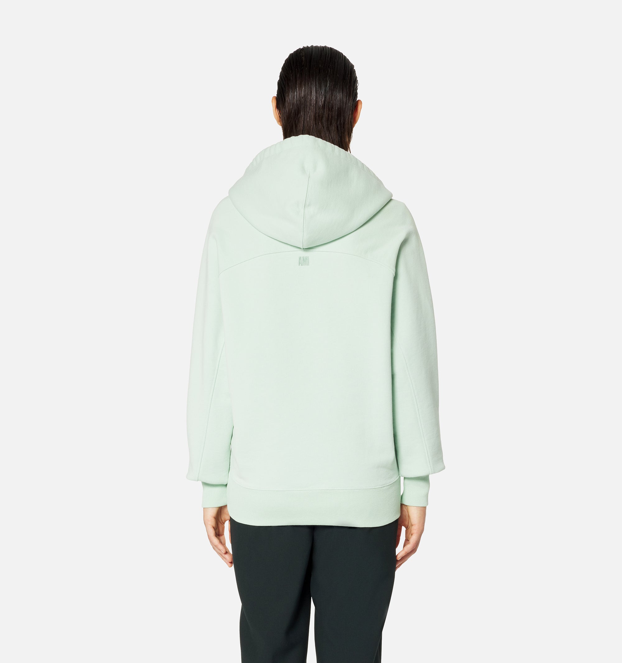 Sweat à capuche Ami de Cœur - Aqua