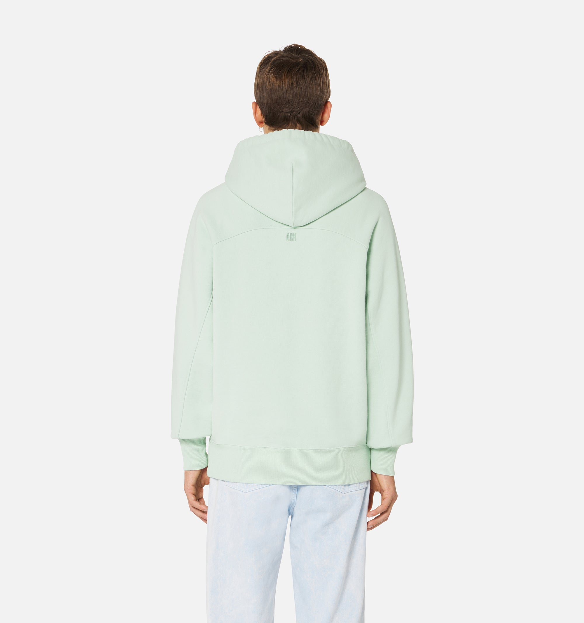 Sweat à capuche Ami de Cœur - Aqua