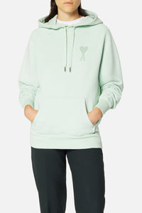 Sweat à capuche Ami de Cœur - Aqua