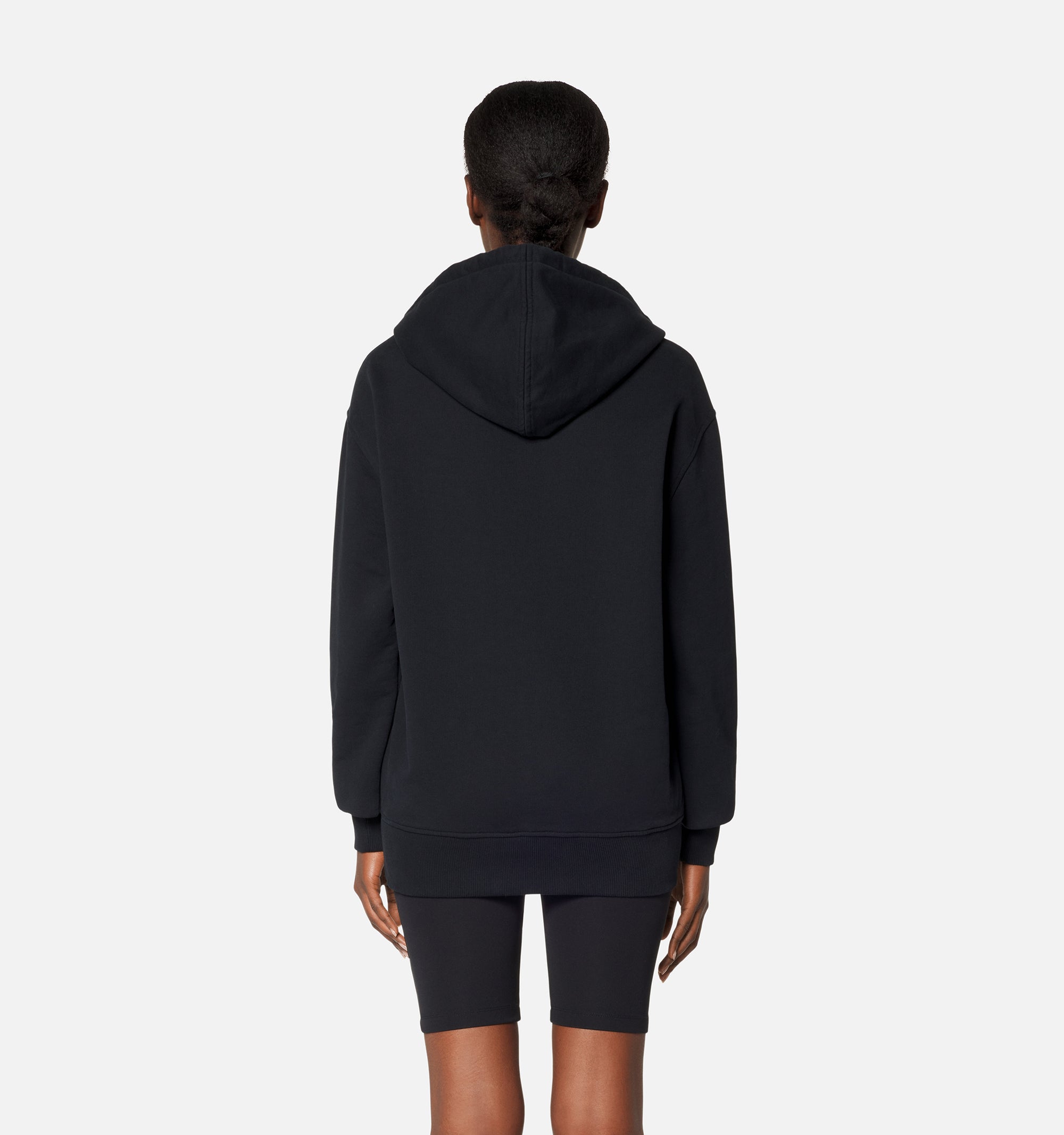 Sweat à capuche Ami de Cœur zippé - Black