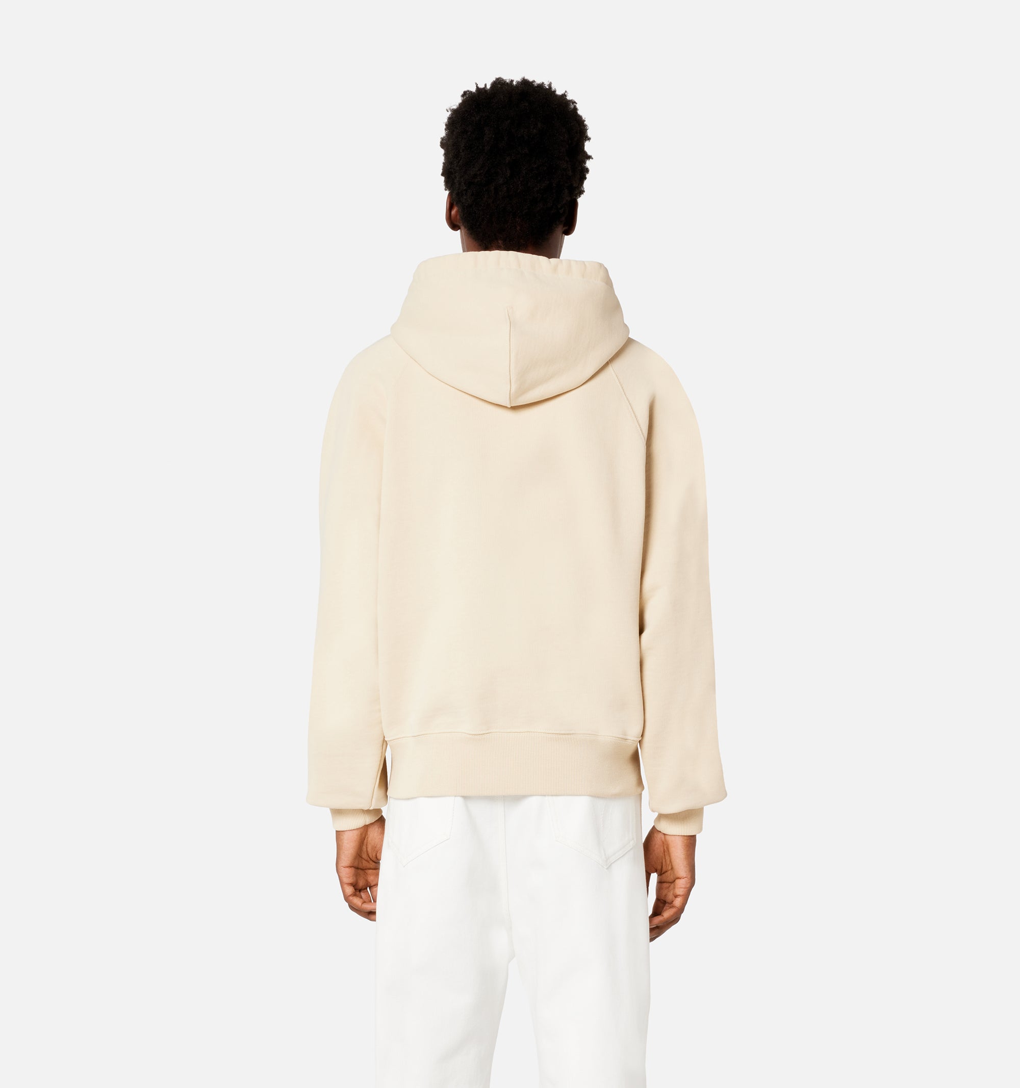 Sweat à capuche Ami de Cœur zippé - Vanilla
