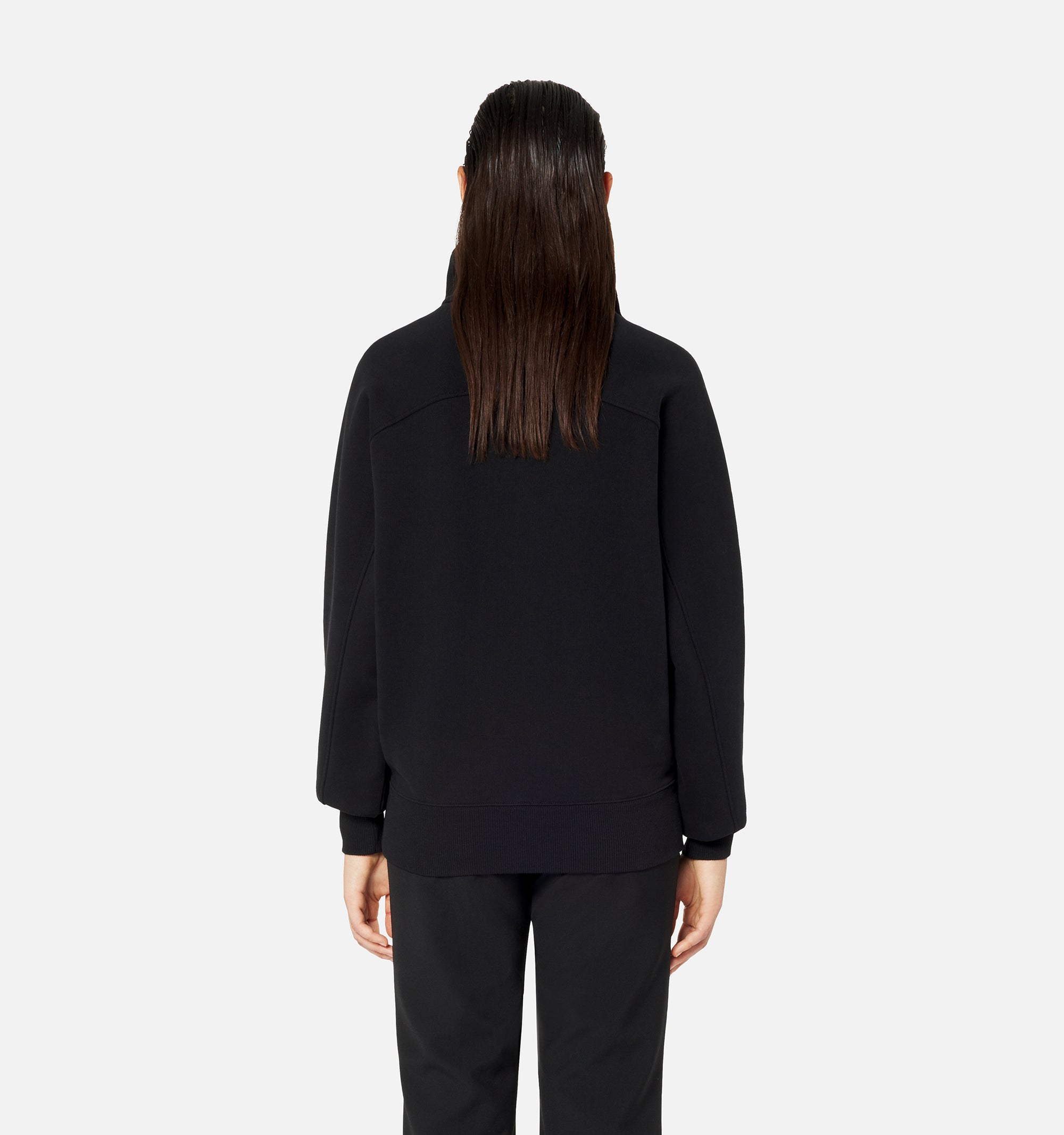 Sweatshirt Ami de Cœur zippé - Black