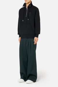 Sweatshirt Ami de Cœur zippé - Black