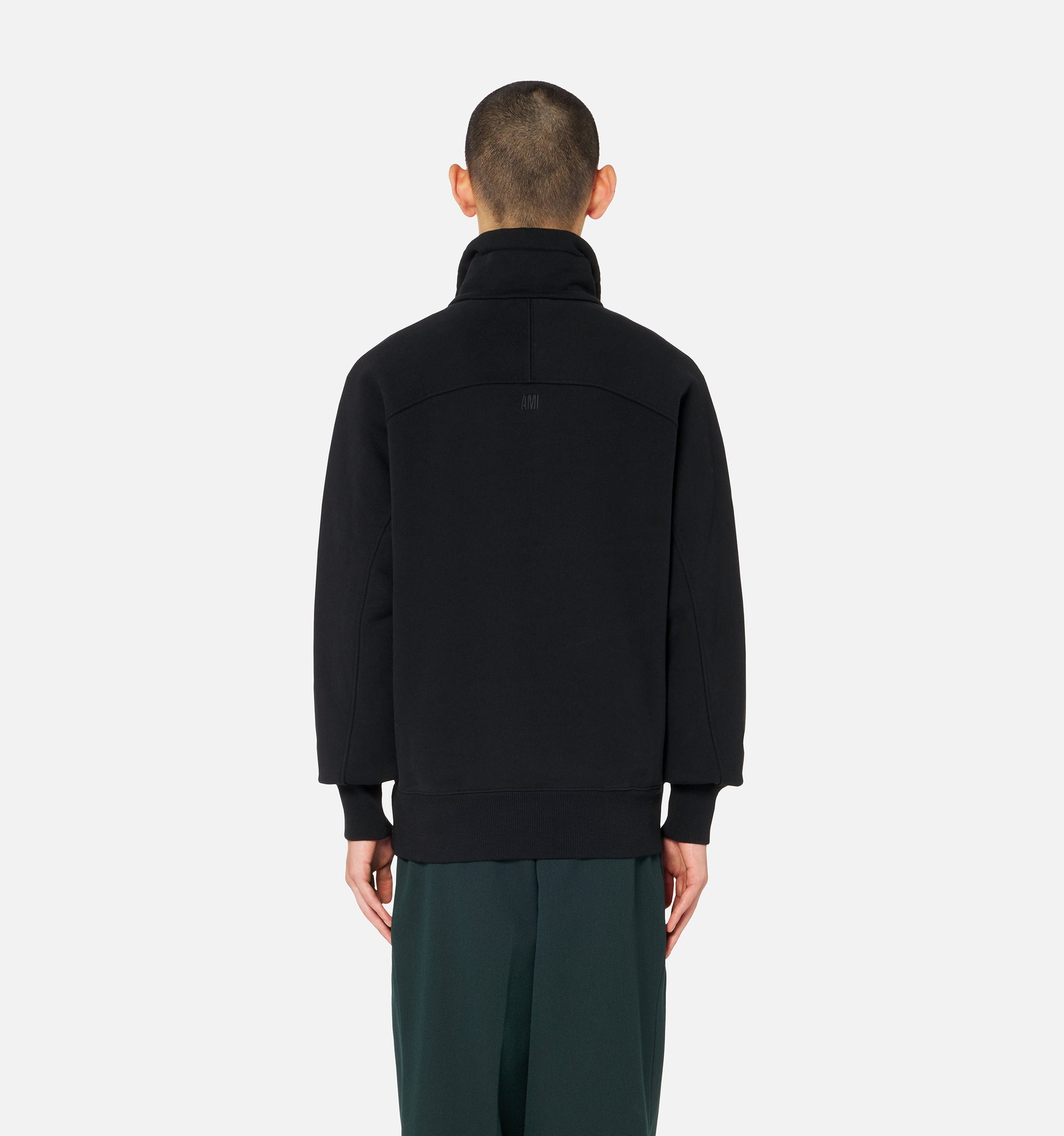 Sweatshirt Ami de Cœur zippé - Black