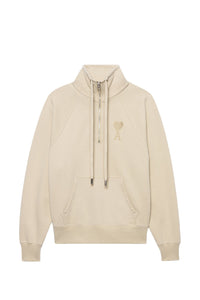 Sweatshirt Ami de Cœur zippé - Beige