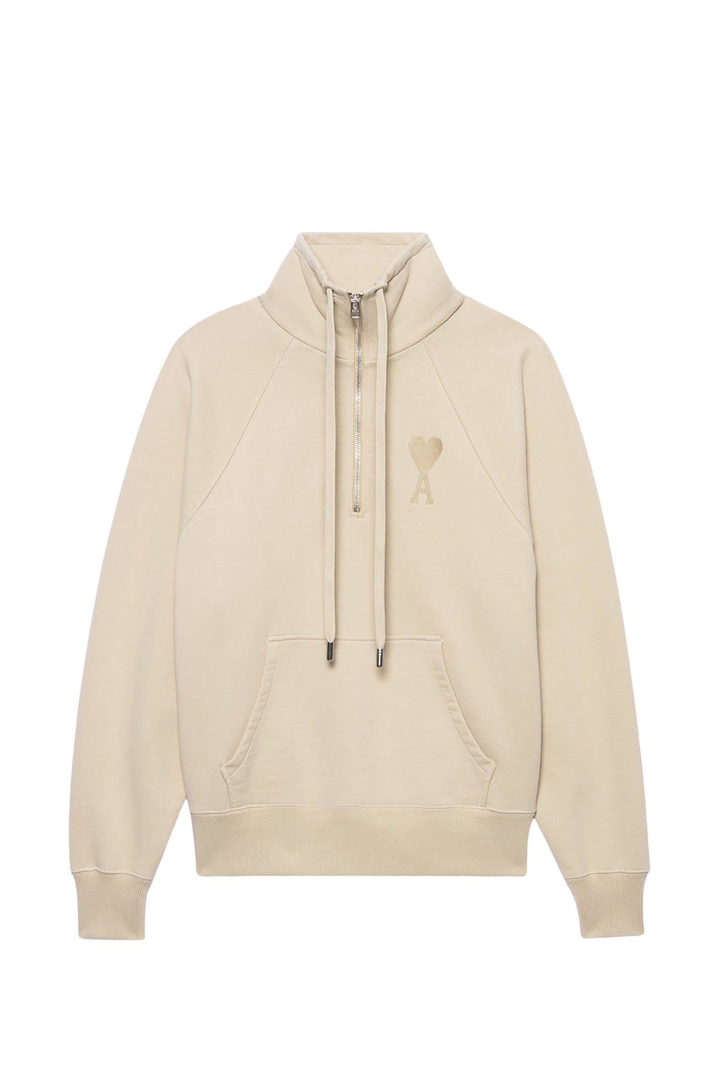 Sweatshirt Ami de Cœur zippé - Beige
