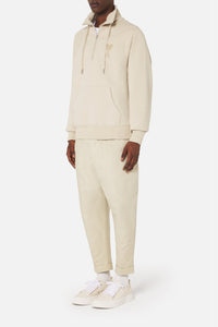 Sweatshirt Ami de Cœur zippé - Beige