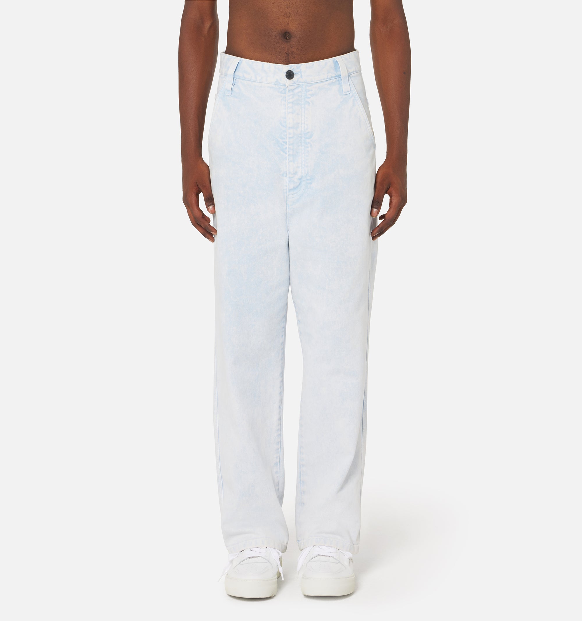 Pantalon Alex délavé en denim - Sky Blue