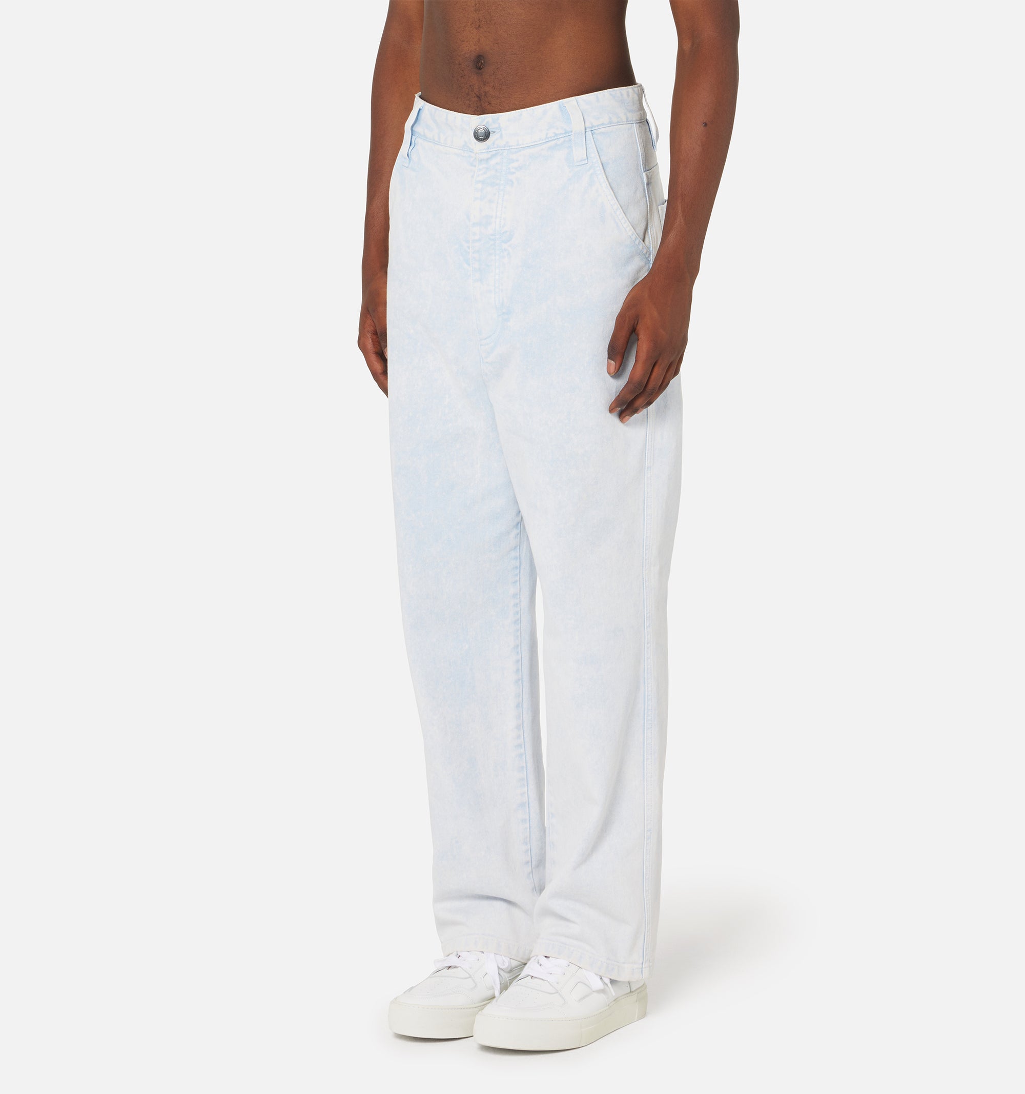 Pantalon Alex délavé en denim - Sky Blue