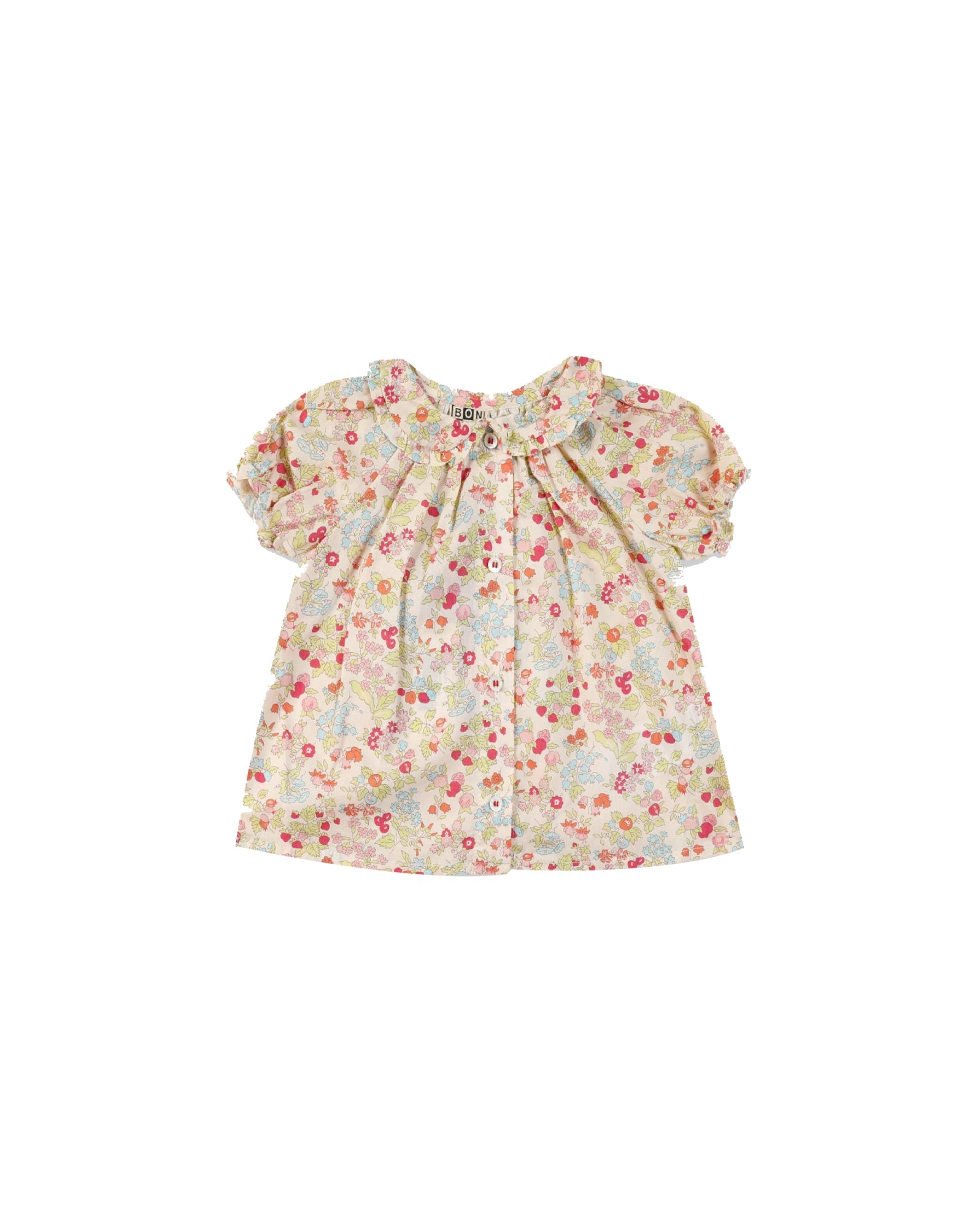 Blouse à col Claudine - Liberty Nancy Ann
