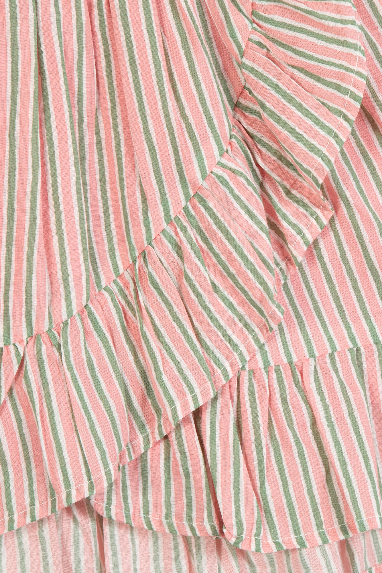 Ruches Skirt - Painted stripe