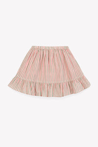 Ruches Skirt - Painted stripe