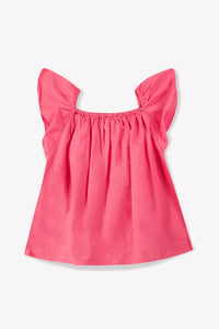 Blouse avec ailettes - Rose Masque