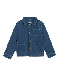Seercuker Jacket - Denim Blue