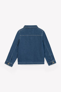 Seercuker Jacket - Denim Blue