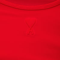 Maillot une pièce à dos croisé - Scarlet Red