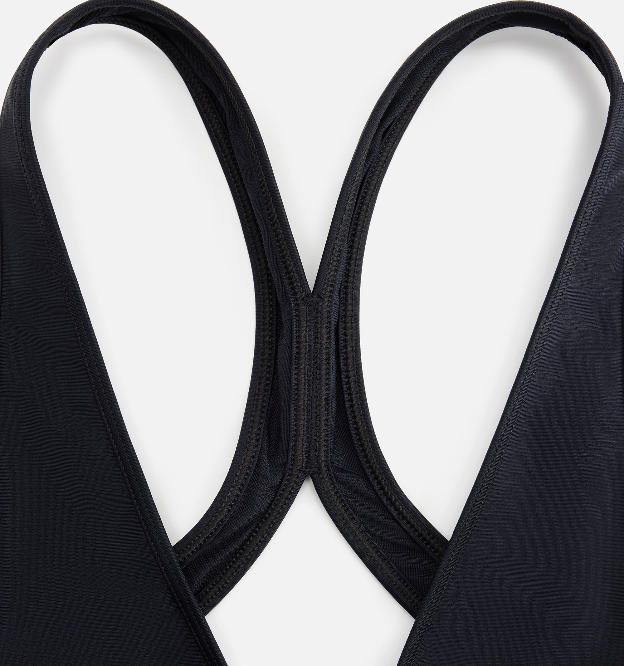 Maillot deux pièces à dos croisé - Black