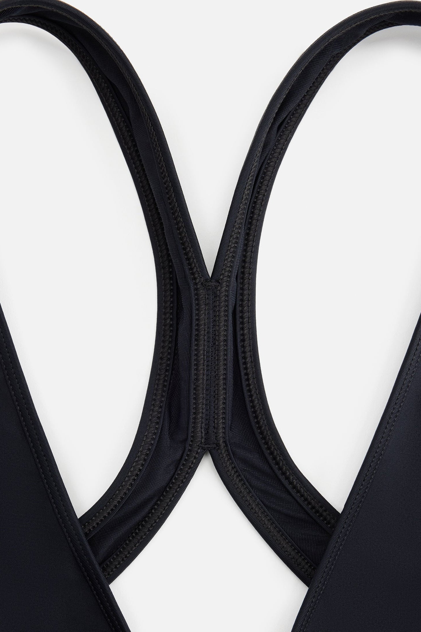 Maillot deux pièces à dos croisé - Black