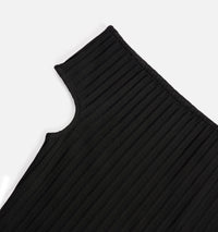 Robe courte à épaules denudées - Black