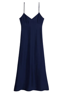 Robe longue à bretelles fines - Nautic Blue