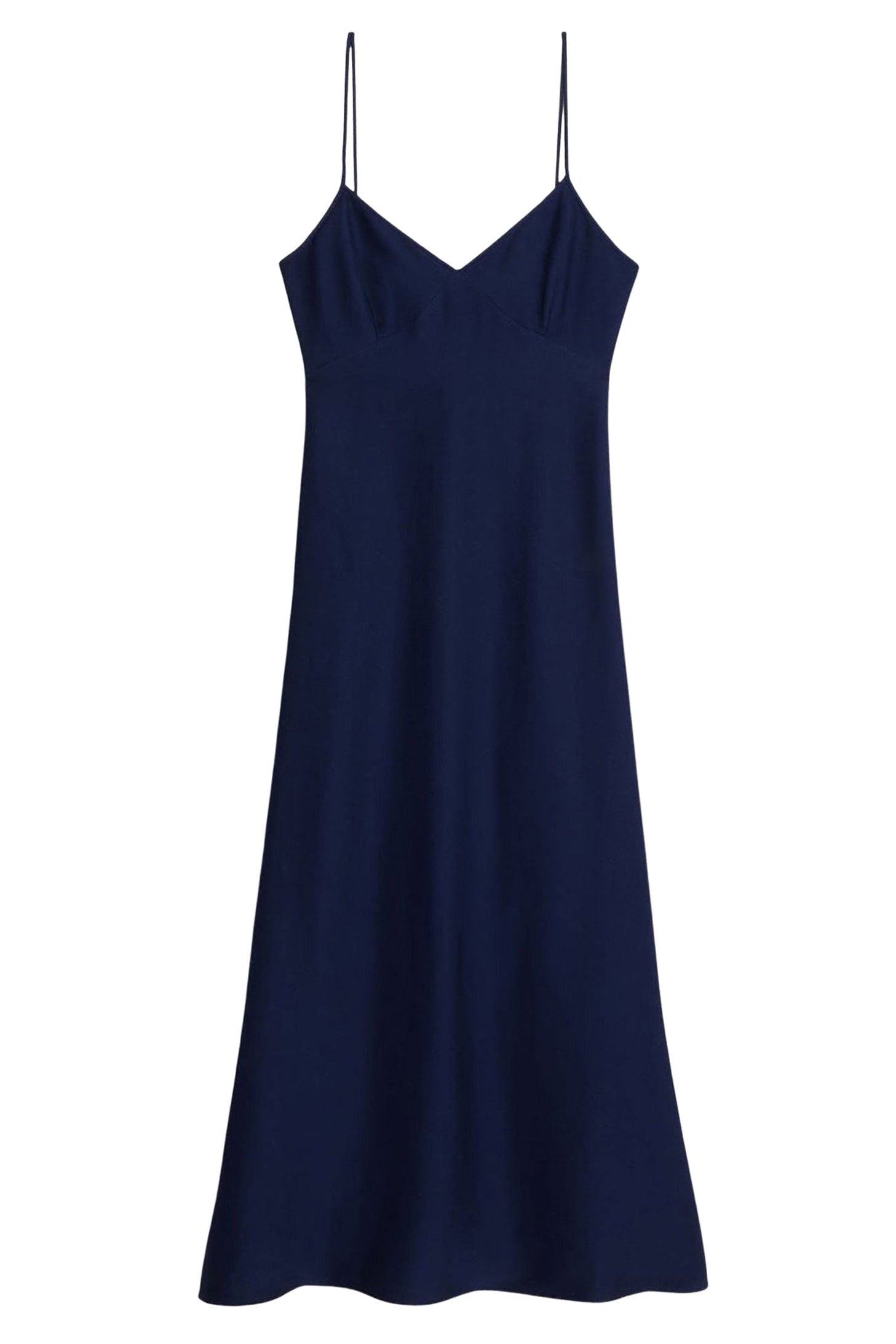 Robe longue à bretelles fines - Nautic Blue