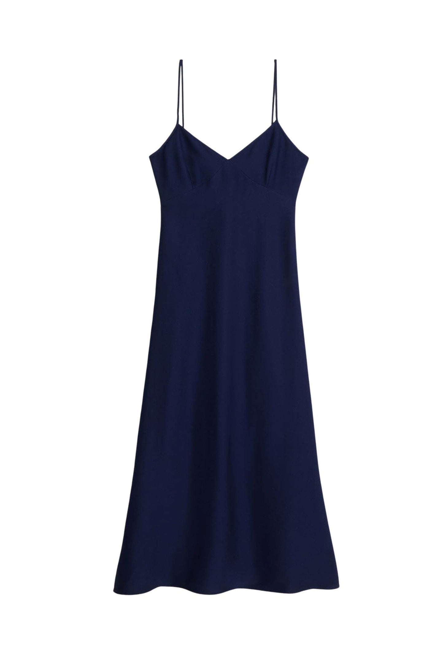 Robe longue à bretelles fines - Nautic Blue