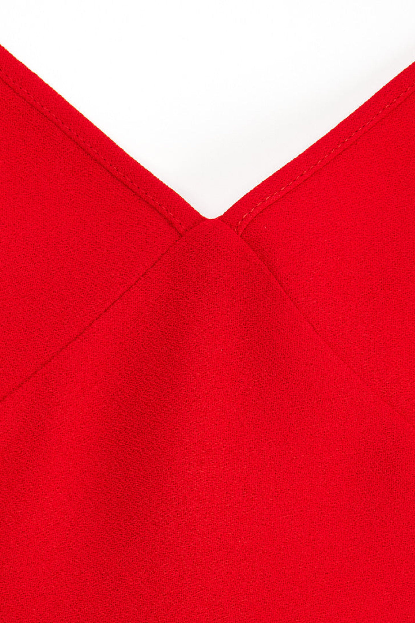 Robe longue à bretelles fines - Scarlet Red