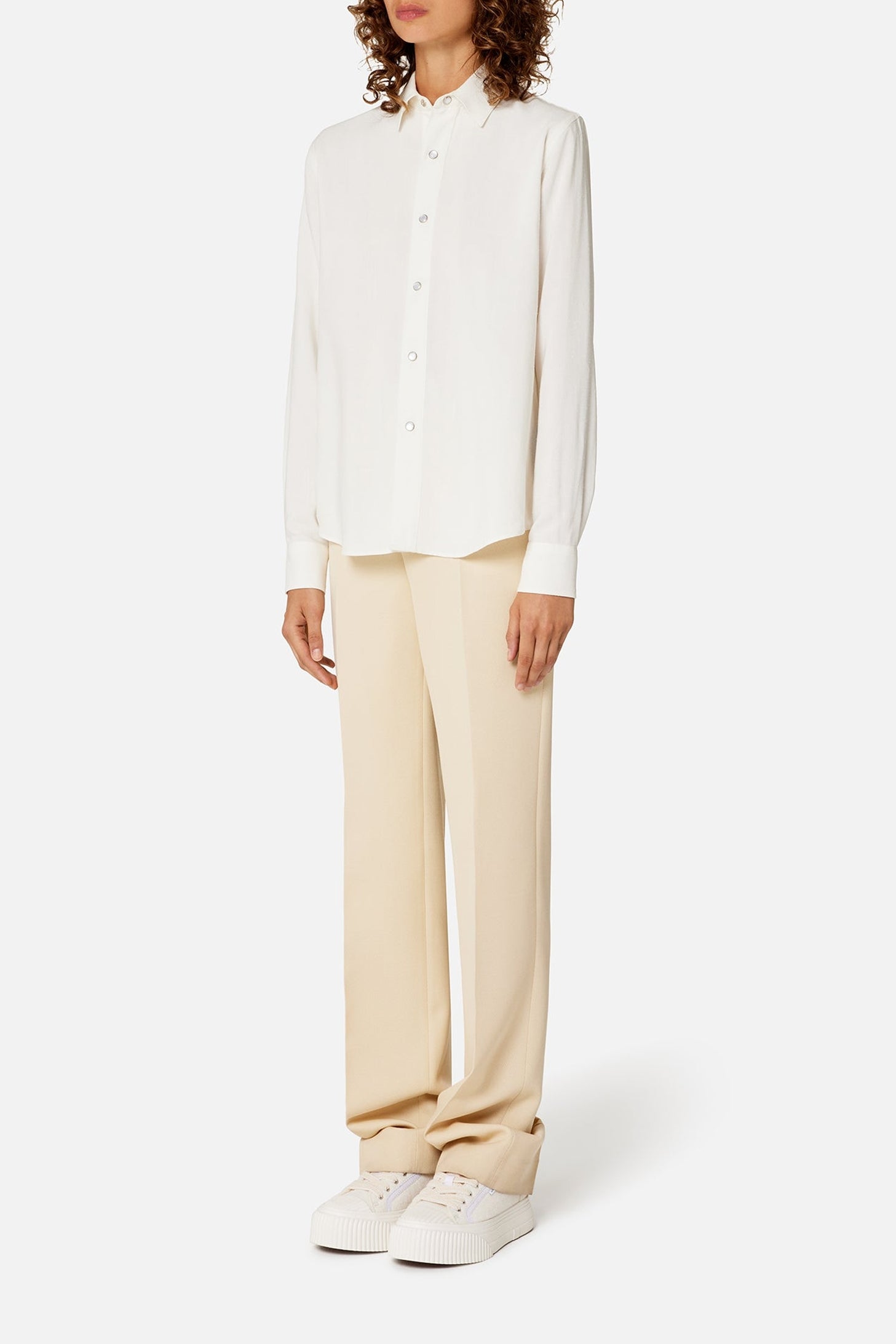 Button-down shirt - Natural White