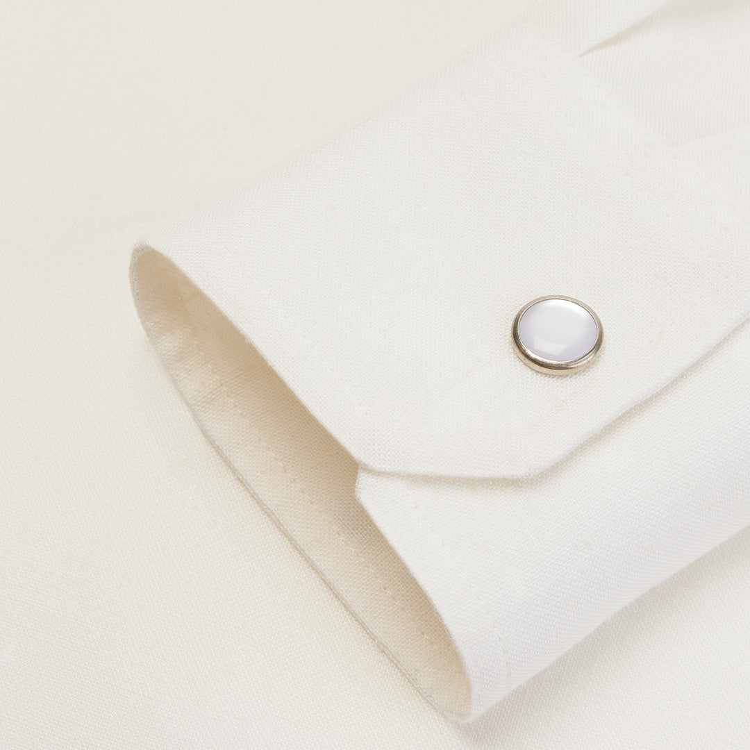 Button-down shirt - Natural White