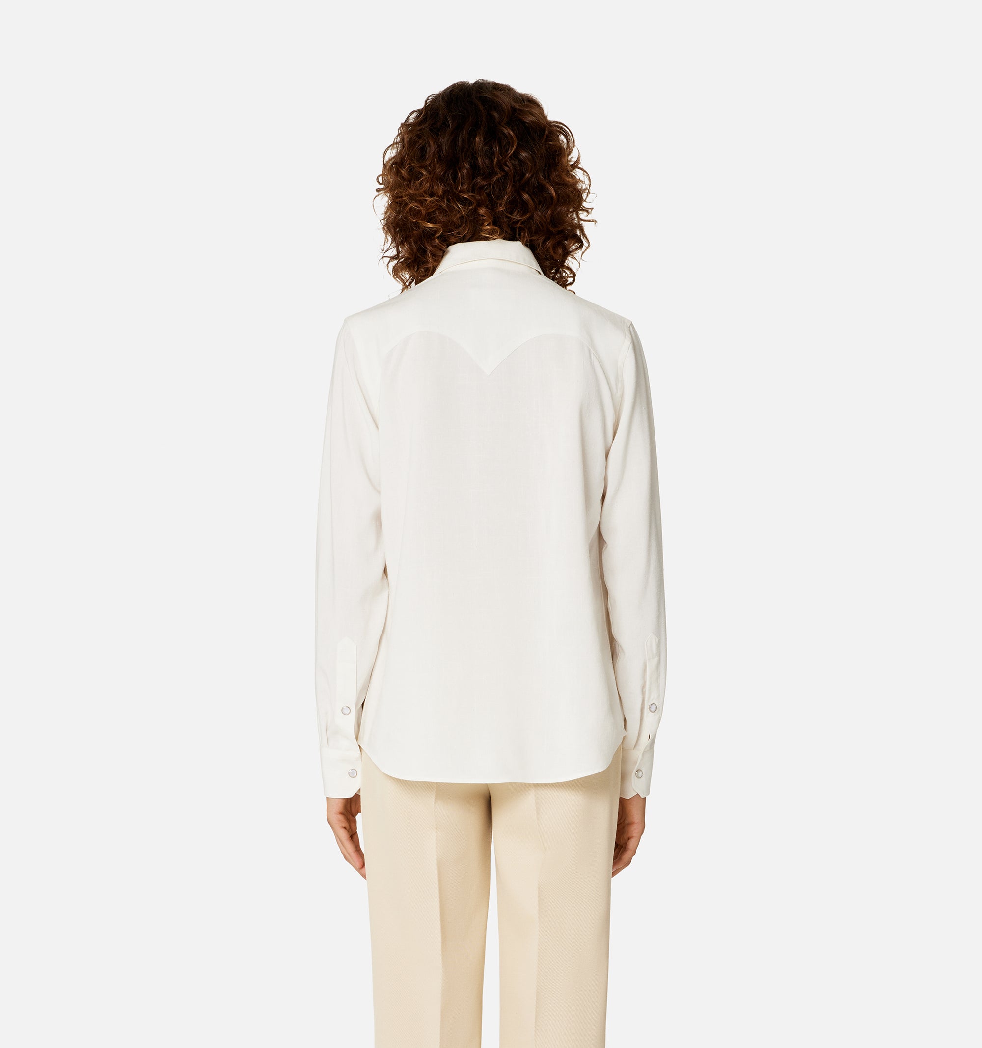 Button-down shirt - Natural White