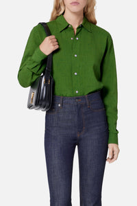 Chemise à poignets boutonnés - Evergreen