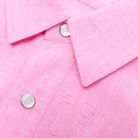 Button cuff shirt - Candy Pink
