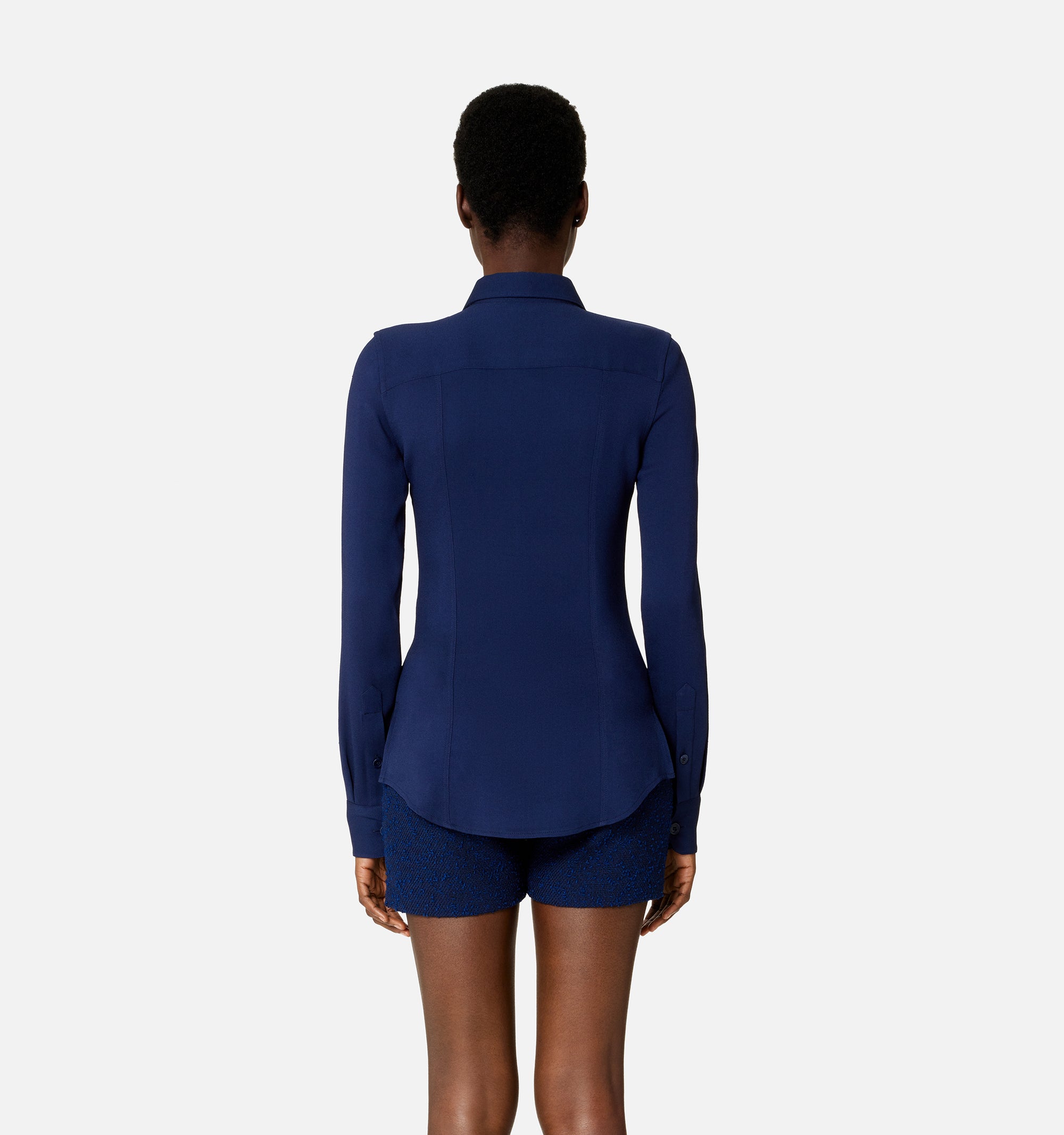 Chemise cintrée et ajustée - Nautic Blue