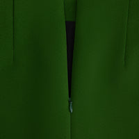 Jupe courte en laine - Evergreen