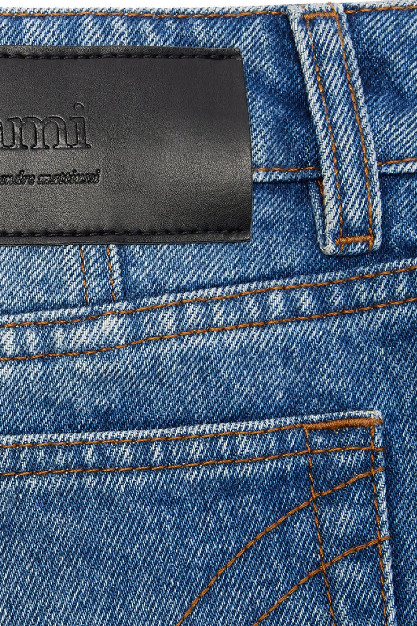 Jupe courte en denim - Used Blue