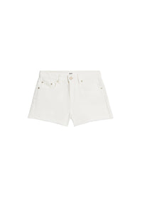 Pocket denim shorts - Natural White