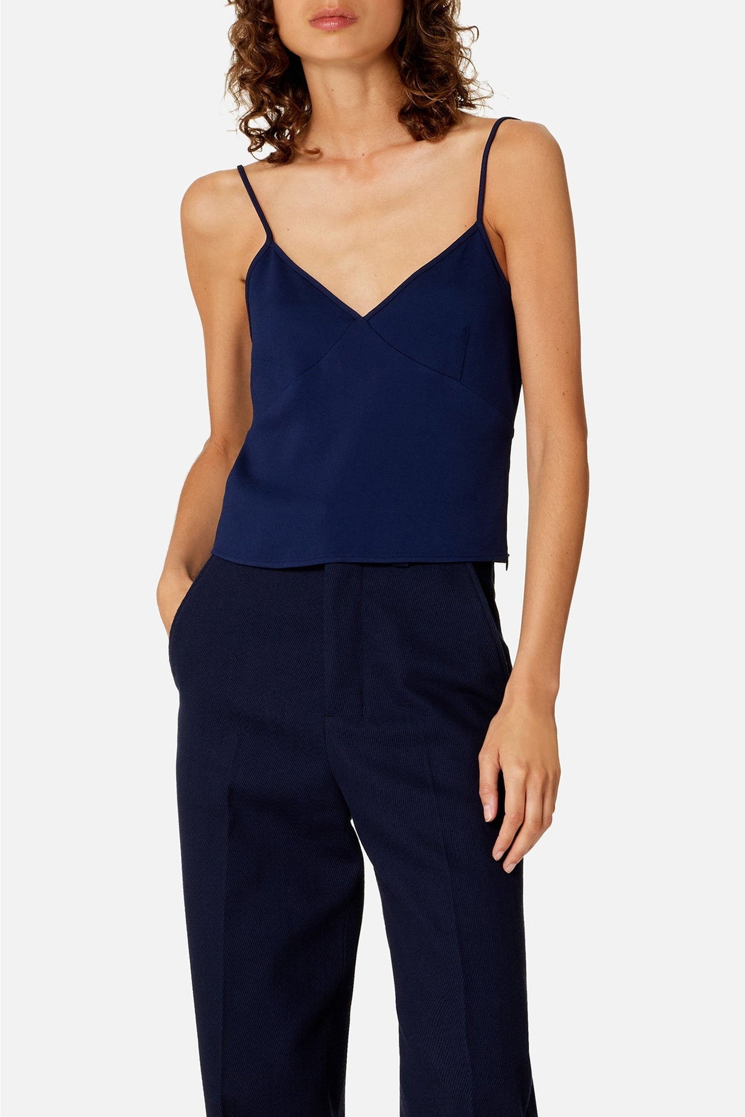 Débardeur à bretelles fines - Nautic Blue