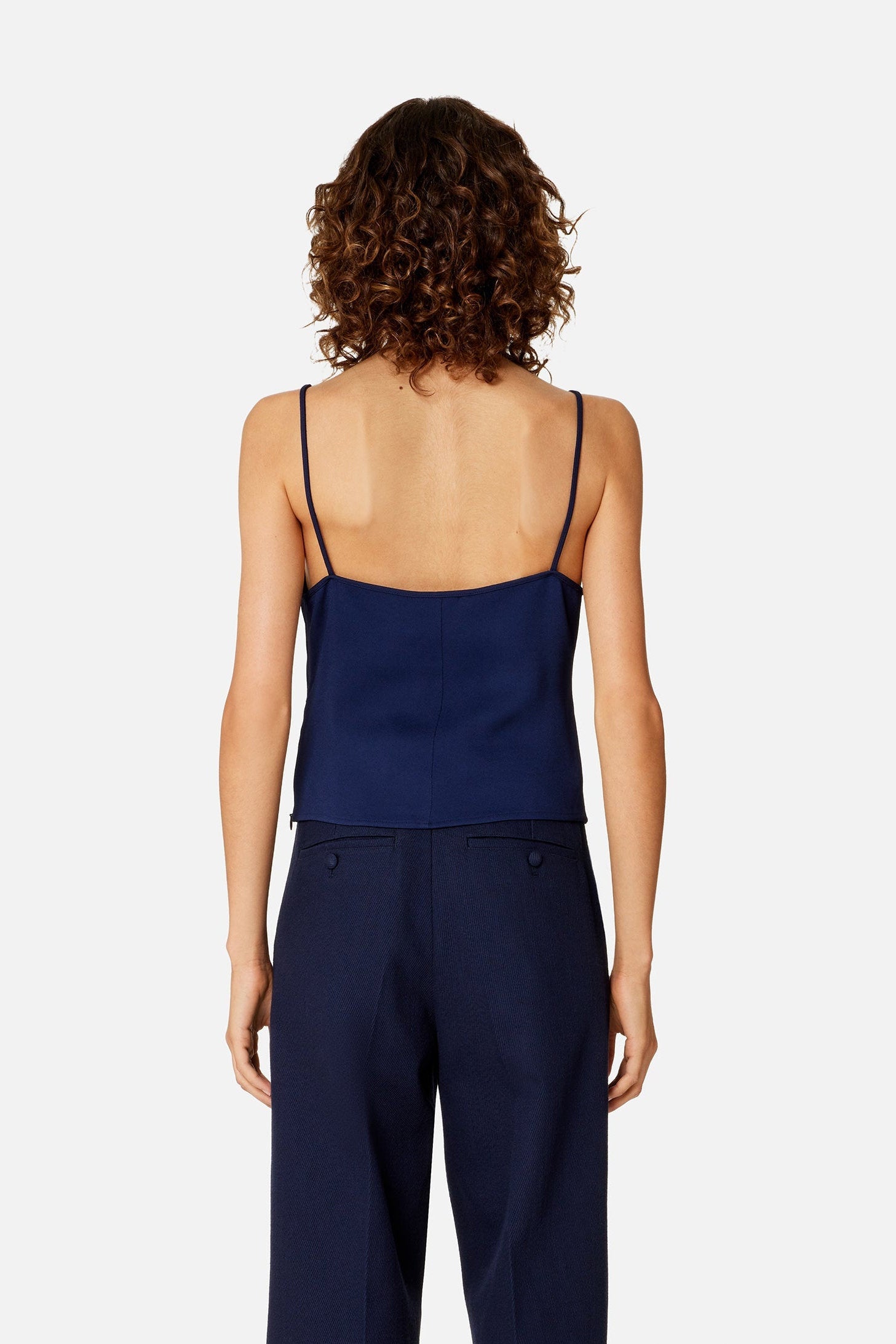 Débardeur à bretelles fines - Nautic Blue