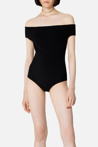 Body à épaules dénudées - Black