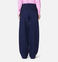 Pantalon cargo large - Nautic Blue