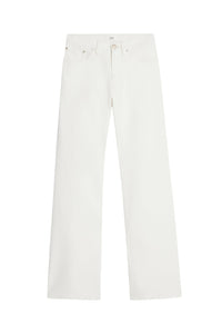 Pantalon boyfriend en denim - Natural White