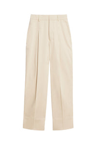 Pantalon coupe carotte large - Vanilla