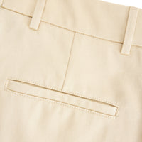 Pantalon coupe carotte large - Vanilla
