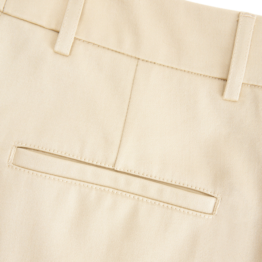 Pantalon coupe carotte large - Vanilla