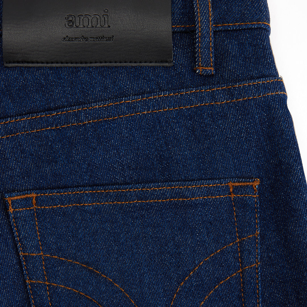 Pantalon bootcut en denim - Indigo