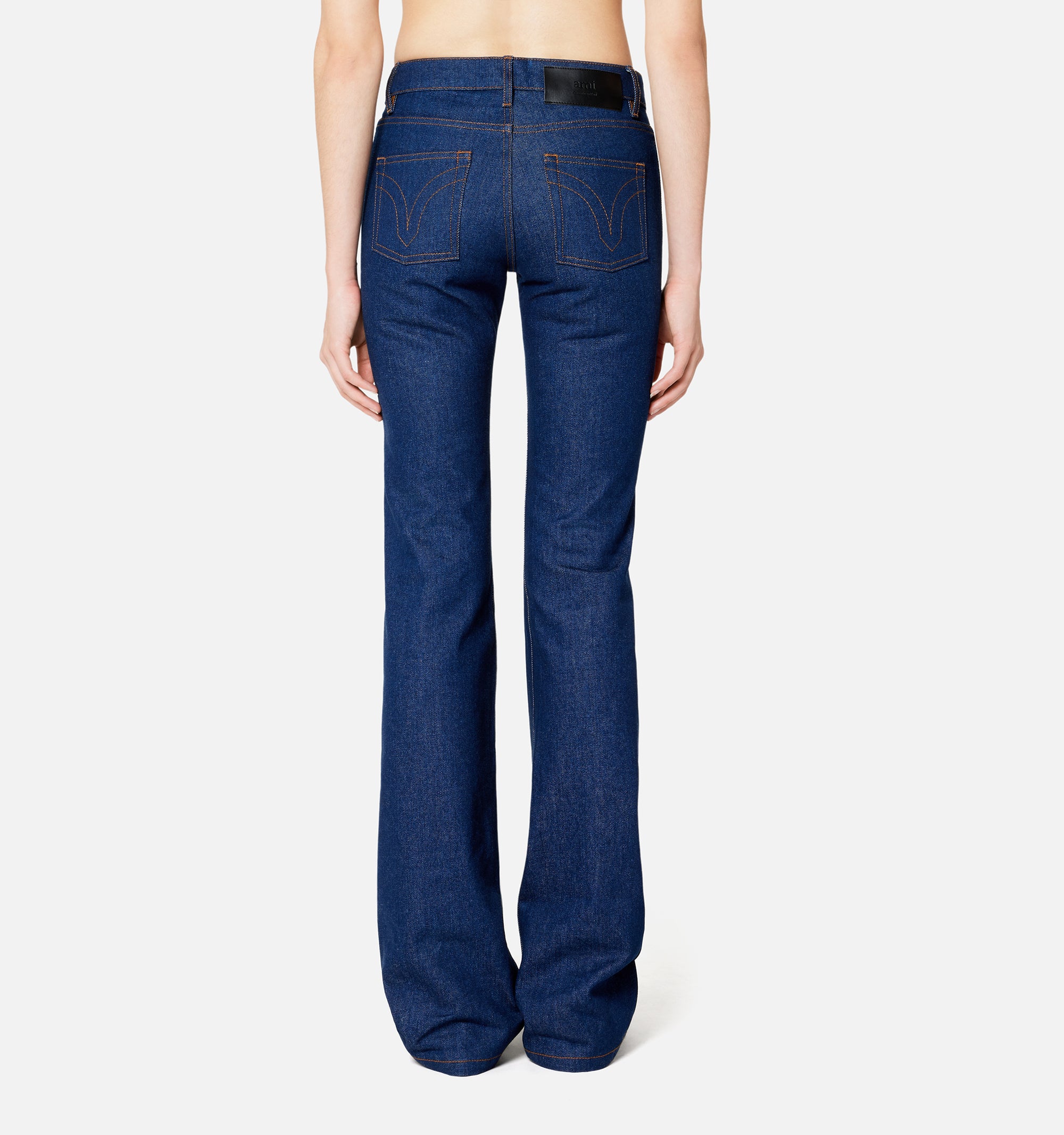 Pantalon bootcut en denim - Indigo
