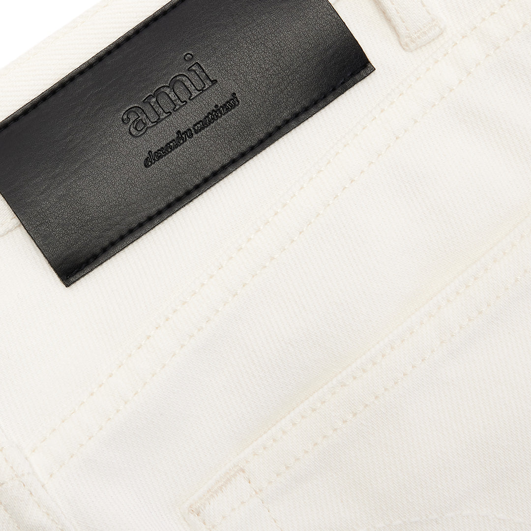 Pantalon bootcut en denim - Natural White